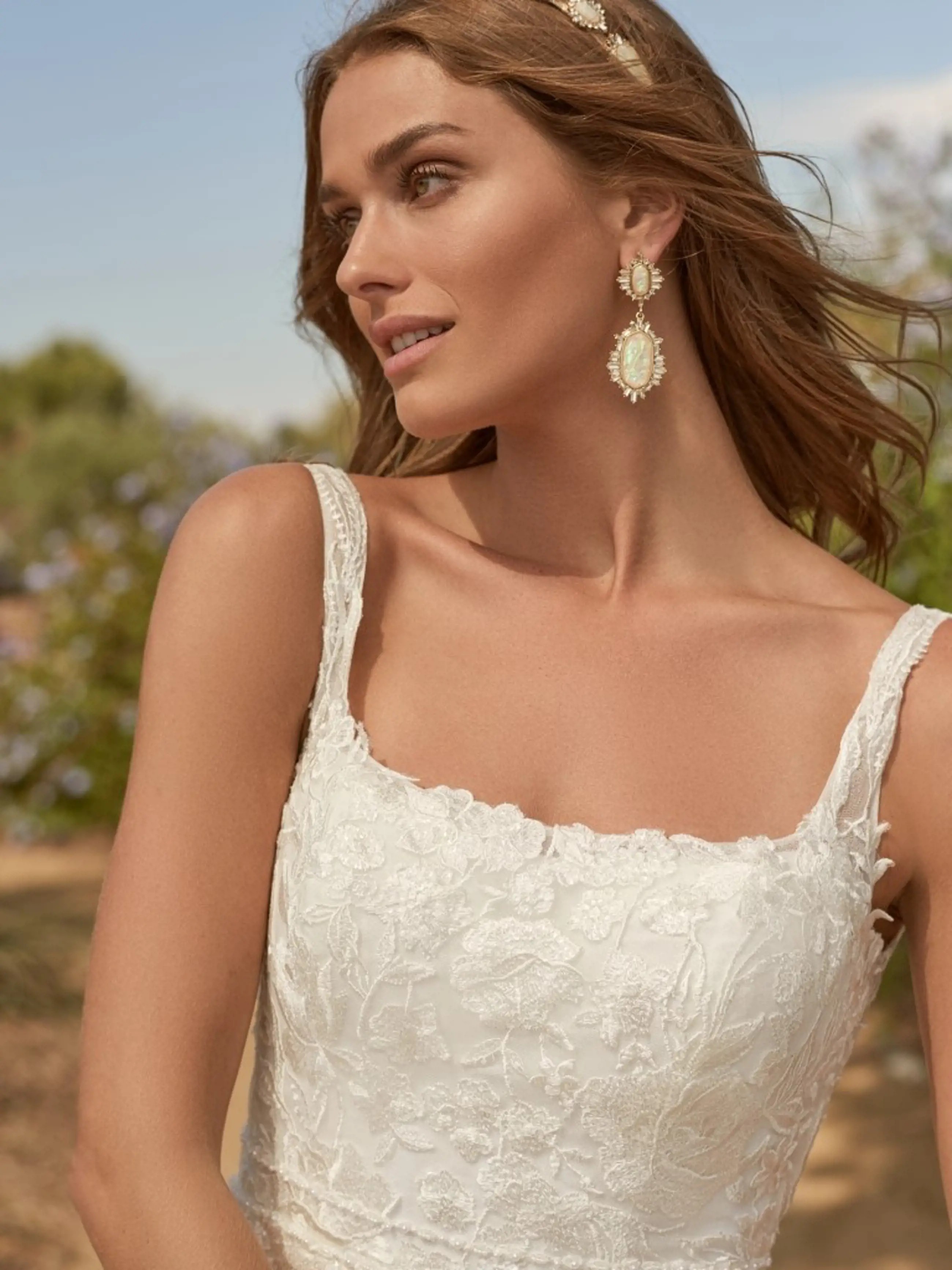 Wedding Dress Neckline Types Image